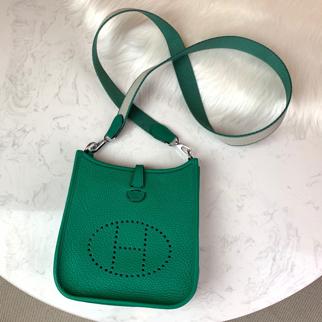 에르메스 미니 에블린16 베르자드 은장